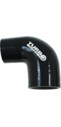 TurboWorks_G Redukce 90 stupňů TurboWorks černá 51-76 mm
