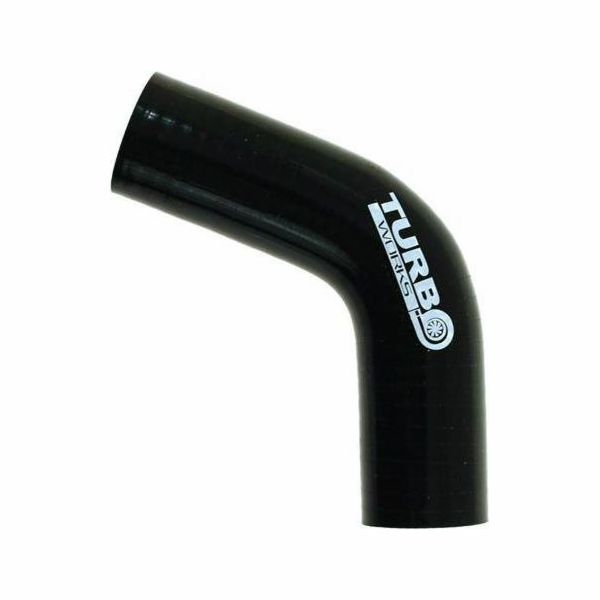 TurboWorks_B Koleno 67st TurboWorks Černé 60mm