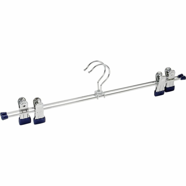 Wenko&nbsp;Ramínko&nbsp;na&nbsp;šaty&nbsp;Latch&nbsp;40&nbsp;ocel&nbsp;17&nbsp;cm&nbsp;stříbrno/modré&nbsp;...