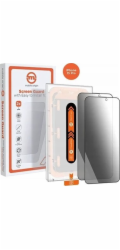 MOBILE ORIGIN Ochranný kryt na displej Privacy pro iPhone 15 Pro s praktickým aplikátorem, 2 ks.