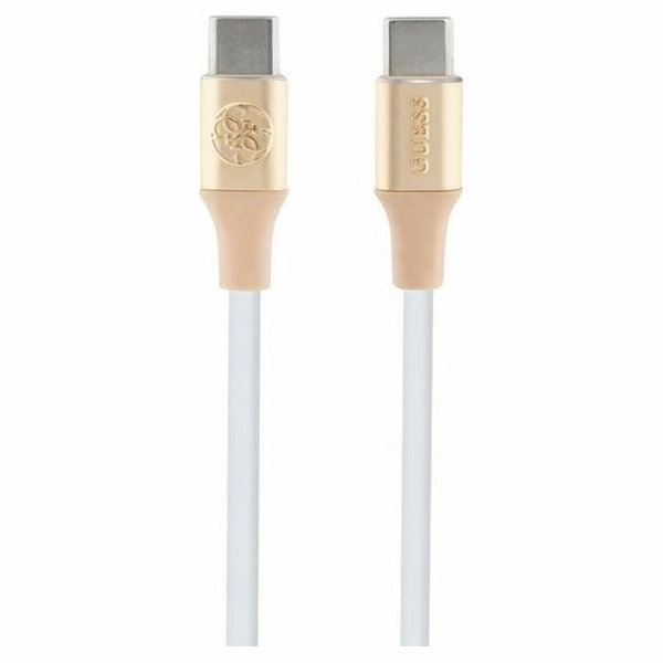 Guess Kabel USB-C - USB-C, 1,5 m, zlatý (GUCCLALRGDD)