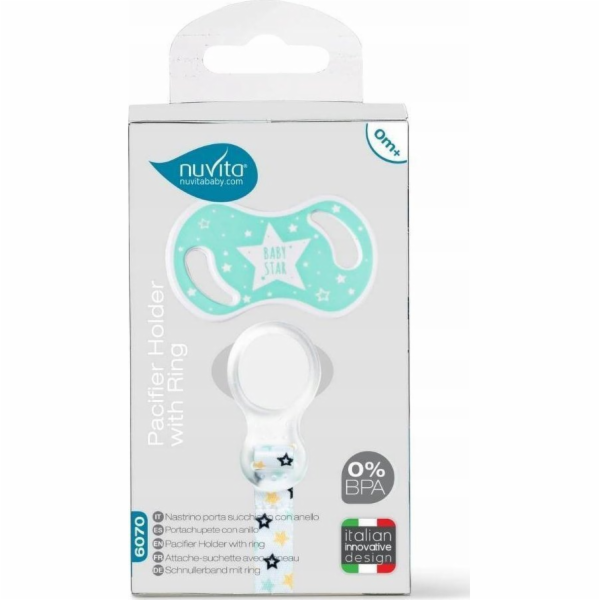 Nuvita&nbsp;Nuvita,&nbsp;držák&nbsp;na&nbsp;dudlík,&nbsp;zelený