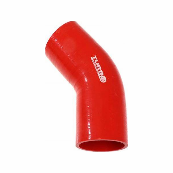 TurboWorks_B Koleno 45 stupňů TurboWorks červené 60 mm