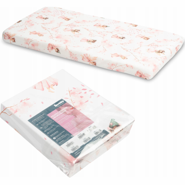 Sensillo napínací prostěradlo s potiskem víl 60x120cm