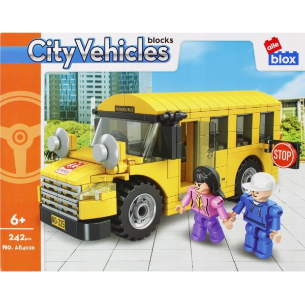 ALLEBLOX BLOCKS KONSTR ALLEBLOX CITY 242EL 34X27X6 BUS P