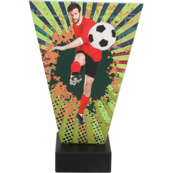 Tryumf Skleněná fotbalová trofej