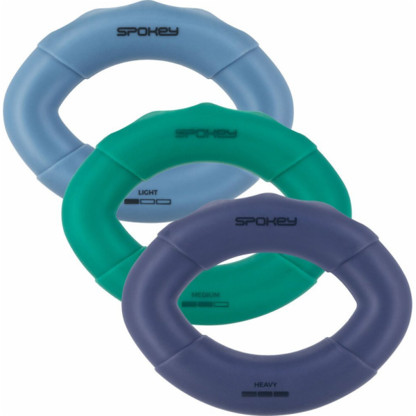 Spokey Sada 3 gripů s různou silou odporu Spokey HAND POW...