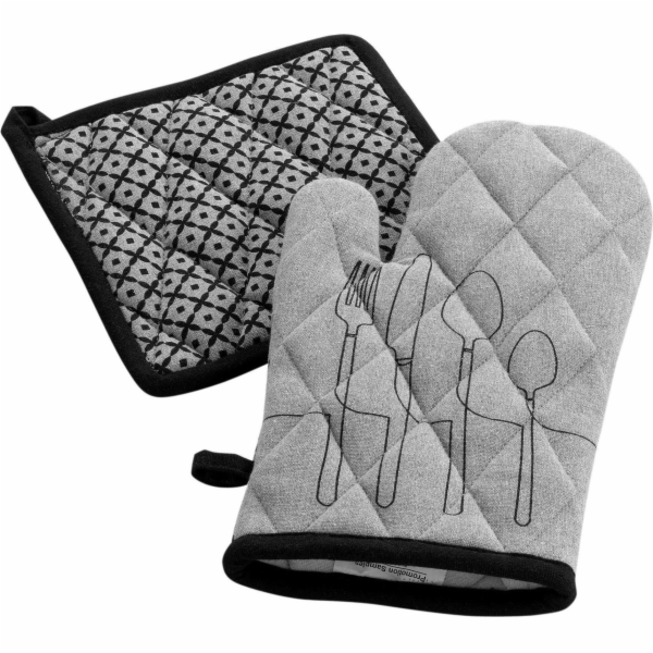 Douceur&nbsp;d`Interieur&nbsp;Kuchyňská&nbsp;rukavice&nbsp;+&nbsp;podložka&nbsp;pro&nbsp;int...