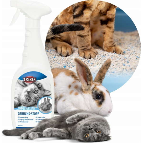 Trixie Simple n Clean sprej proti zápachu pro kočky/malá ...