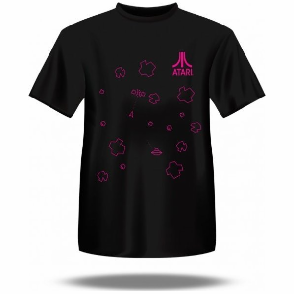 Adidas Pánské tričko 4f ATARI s asteroidy / Černé / L