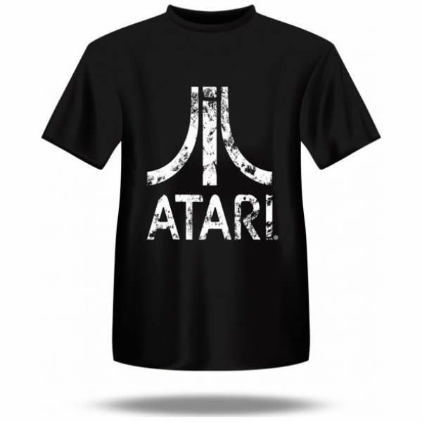 Under Armour Pánské tričko s bílým logem ATARI / Černé / L