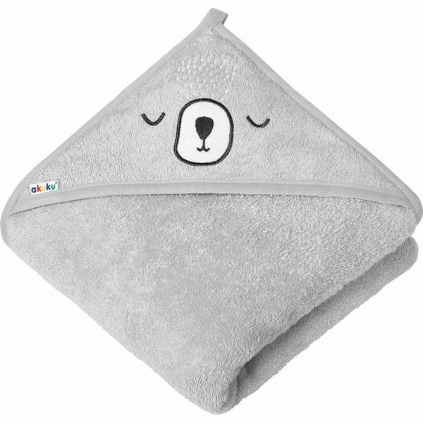 Akuku A0662 FROTÉ KUFRE NA RUČNÍKY ŠEDÁ