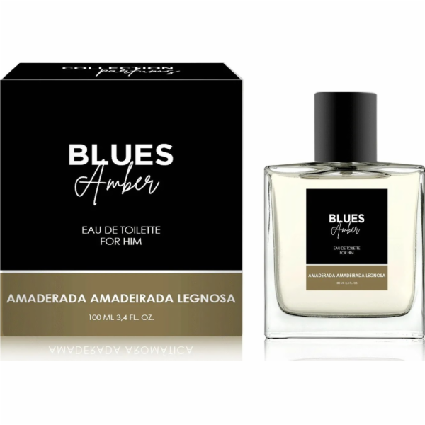 Alkotest MELODY Blues Amber Men EDT alkohol test sprej 100ml