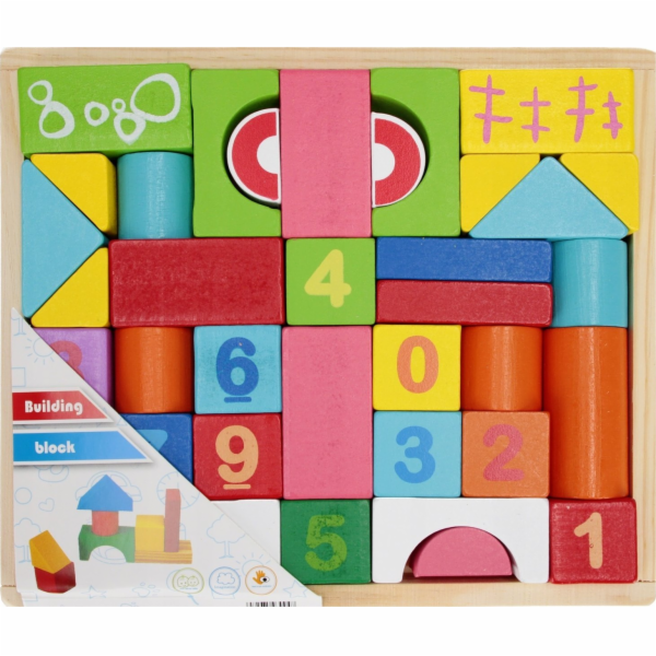 Mega Creative Mega Kreativní DŘEVĚNÉ BLOKY 24X20X4 MC FÓL...