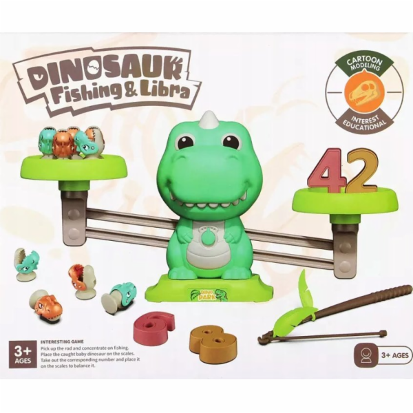 Mega Creative ZAB EDUK DINO SCALE 40X30X6 MC PUD 24/48