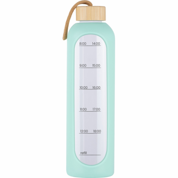 Krups KiCA Hydro Skleněná láhev 1000 ml - zelená.