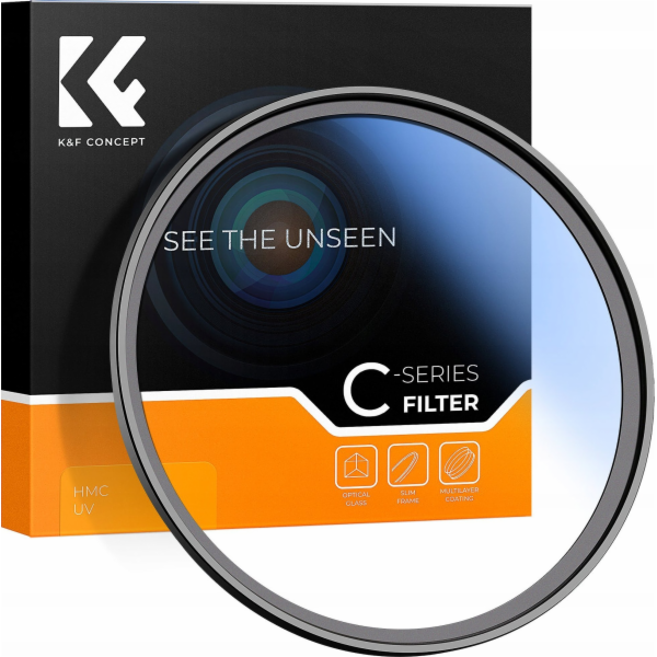 K&F UV filtr 67mm HD MC Slim HMC řady C