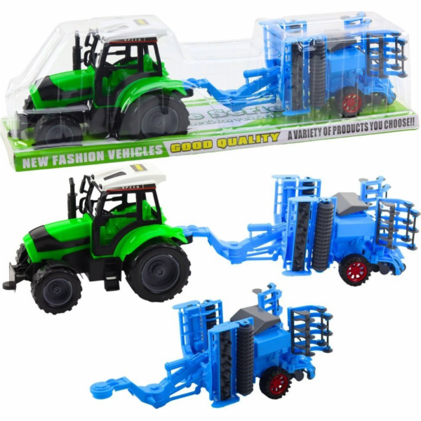 LeanToys&nbsp;Velká&nbsp;zemědělská&nbsp;traktorová&nbsp;sada&nbsp;s&nbsp;mobilním&nbsp;disk...