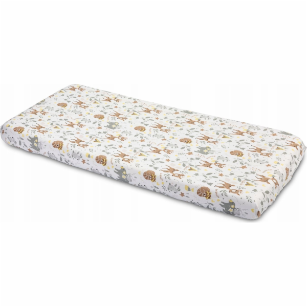 Sensillo Napínací prostěradlo s potiskem lesní dobrodružs...