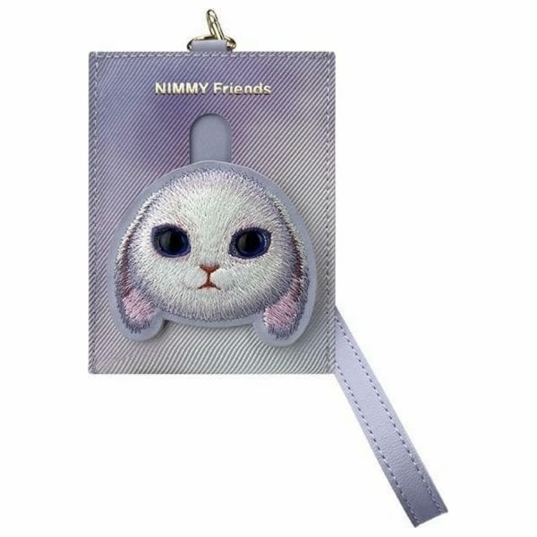 iLike Peněženka Nimmy Card Purple Big Eyed Pet 2.0 Rabbit