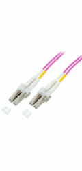 Techly Optický patchcord OM4 50/125 mm LC-LC Duplex 3m