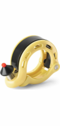 RockBros Zvonek na kolo ve tvaru Q 100db - žlutý