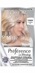 L’Oreal Paris L'Oréal Paris Prfrence Le Blonding Platinum Ice vlasový toner (01)