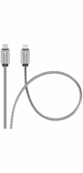 ForCell Kabel USB-C - Lightning 2 m, stříbrný