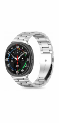 GrizzGlass&nbsp;Náramek&nbsp;Tech-Protect&nbsp;z&nbsp;nerezové&nbsp;oceli&nbsp;pro&nbsp;Samsung&nbsp;Galaxy&nbsp;Watch&nbsp;8&nbsp;/&nbsp;Classic&nbsp;40/44/46mm&nbsp;stříbrný