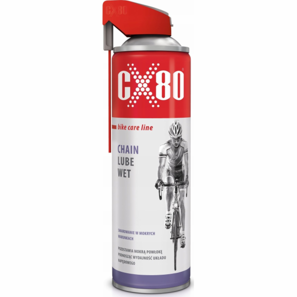 CX80 CX80 mazivo na mokré řetězy kol 500 ml