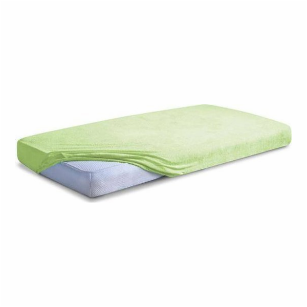 Multitex ové napínací prostěradlo 120 x 200 froté s gumič...