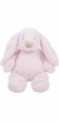 Beppe králíček Charlotte 25 cm růžový (13210)