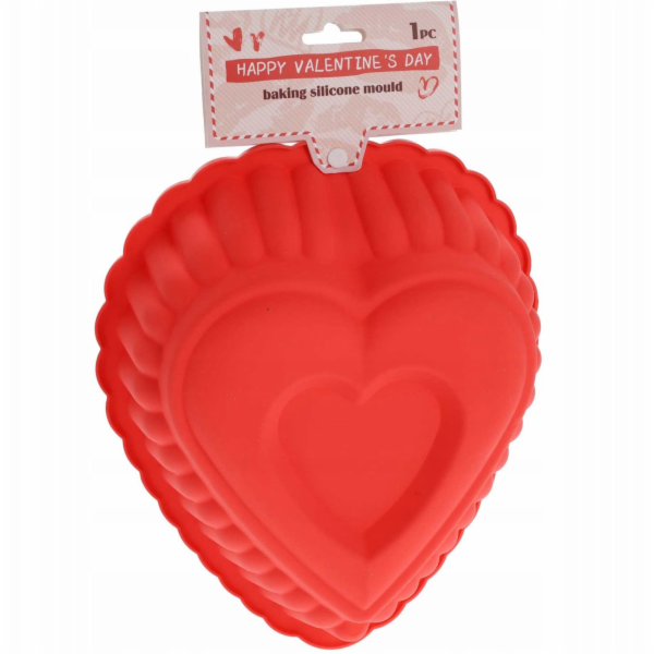 La Cucina Silikonová forma na pečení ve tvaru srdce, 25 x...