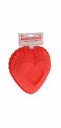 La&nbsp;Cucina&nbsp;Silikonová&nbsp;forma&nbsp;na&nbsp;pečení&nbsp;ve&nbsp;tvaru&nbsp;srdce,&nbsp;25&nbsp;x&nbsp;16&nbsp;x&nbsp;7&nbsp;cm