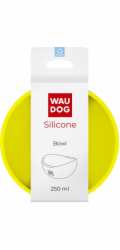 Collar Obojek WAU DOG SILICON BOWL 250ml ŽLUTÝ