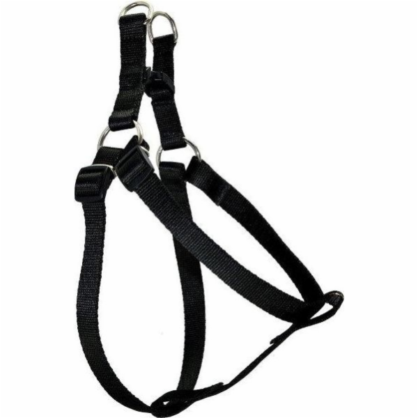 Chaba Nastavitelný postroj 8/110 cm černý