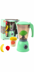 LeanToys Elektrický mixér pro děti, ovocný kelímek, svítí zeleně