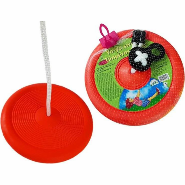 Lean Sport Swing Kulatá zahradní houpačka pro děti 423 če...