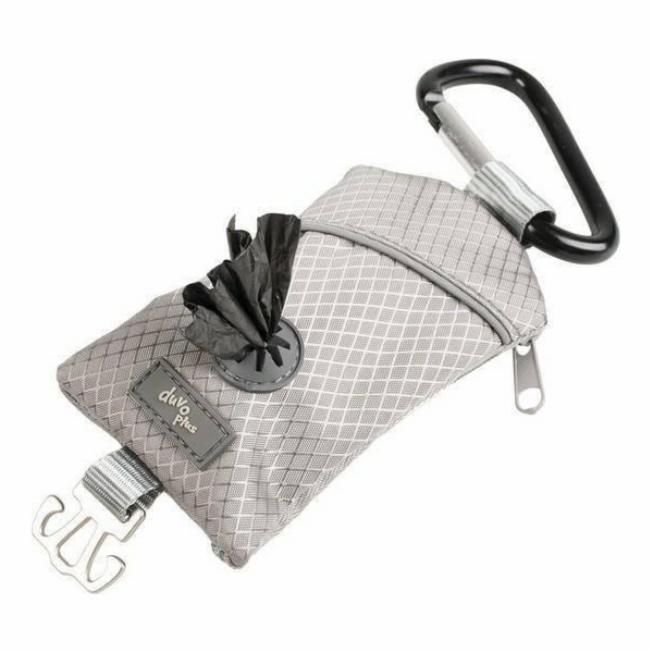 Duvo+ Duvo+ Zásobník na sáčky na hovínka šedý 6x20x1,5cm