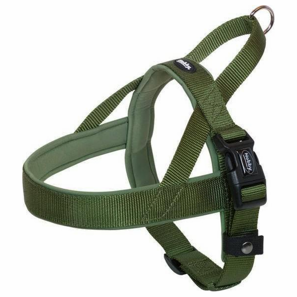 Nobby Postroj Nobby Classic Preno Harness SM olivový 38-5...