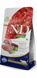 Farmina N&D Quinoa pro kočky s quinoou Weight management jehněčí 300g
