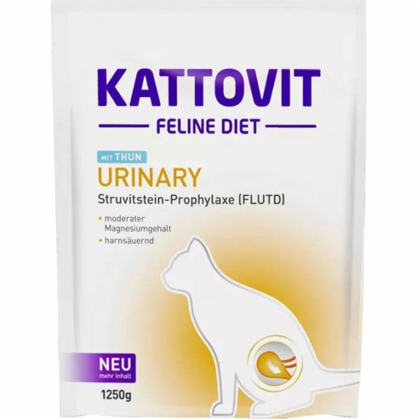 Kattovit&nbsp;Kattovit&nbsp;Urinary&nbsp;tuňák&nbsp;1250g&nbsp;suché&nbsp;krmivo