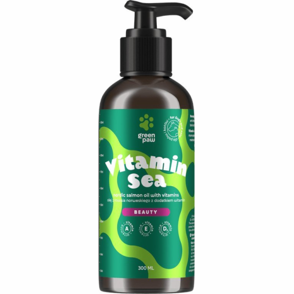Cosma Cannabis Green Paw Vitamin Sea 300ml - norský losos...