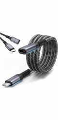 Zenwire USB-C - USB-C 2m černý USB kabel