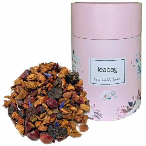 Basari&nbsp;Sáčkový&nbsp;čaj&nbsp;s&nbsp;třešňovým&nbsp;a&nbsp;černým&nbsp;čajem&nbsp;50g&nbsp;-&nbsp;růžov...