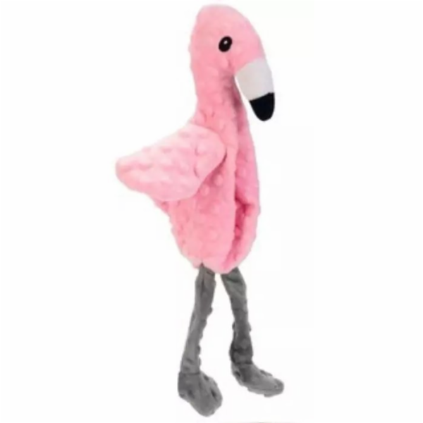 Beeztees Plyšová hračka pro psy Flamingo Minky 40 cm