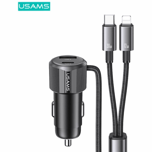 Usams Nabíječka Nabíječka do auta USAMS YT Series CC287 6...