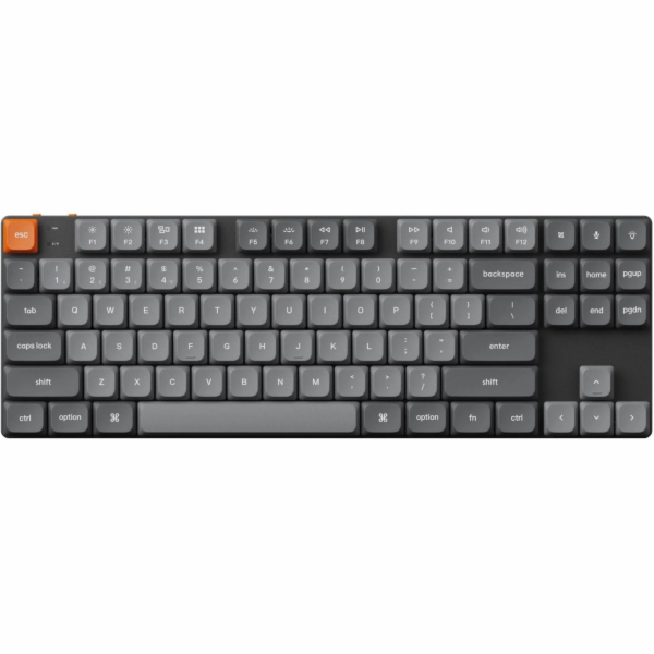 Keychron Klávesnice K1 Max QMK/VIA Gateron hnědá (K1M-H3)