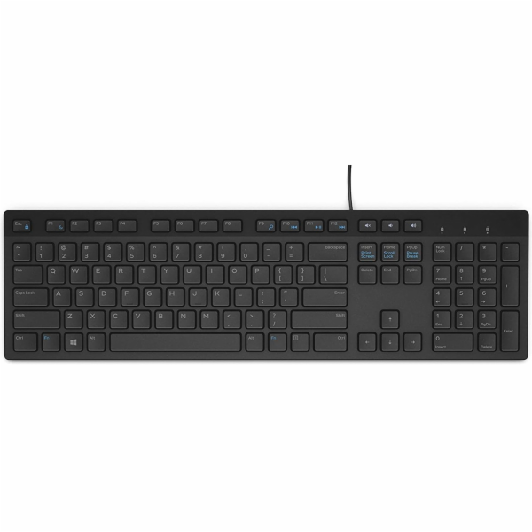 Dell Klávesnice KB216 (KB216 USB, německá, černá)
