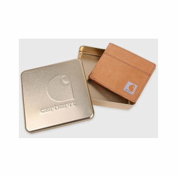 Carhartt Kožená peněženka Saddle Bifold CARMHARTT hnědá